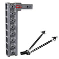 Adjustable 17.5" Drop Hitch with Stabilizer Kit for 2" Receiver B918