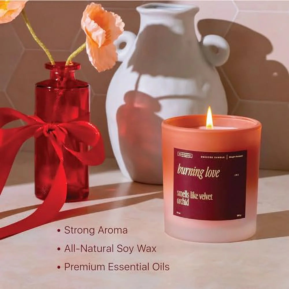 Scented Soy Candle Velvet Orchid L979497