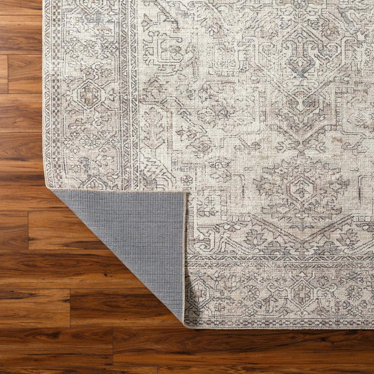 Navy Cream Runner Area Rug U754