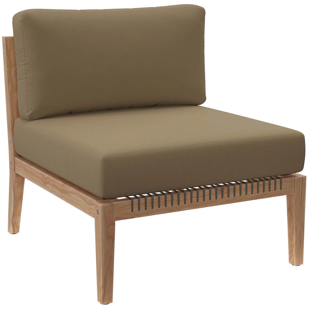 Teak Wood 6-Piece Sectional Sofa U237305