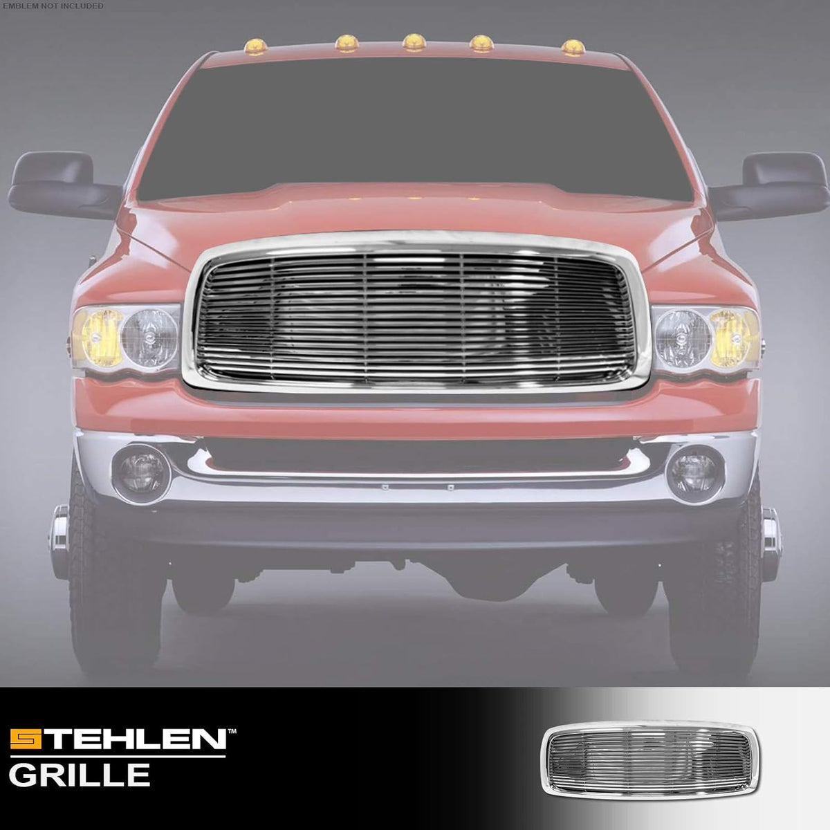 Chrome Front Hood Bumper Grille for Dodge Ram 1500 2500 3500 A614297
