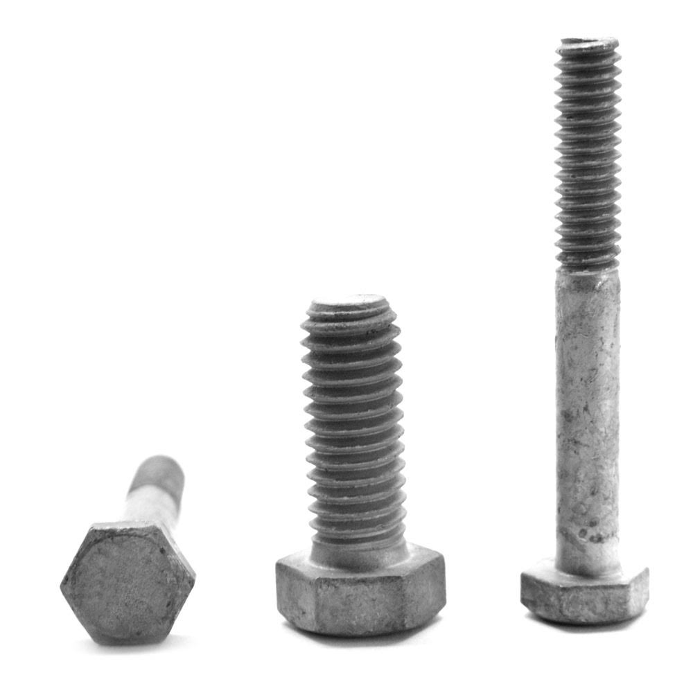 1 1/2x22-6 x 10x226x22THD Coarse Thread A307 Grade A Hex Bolt Low Carbon Steel Hot Dip Galvanized D520