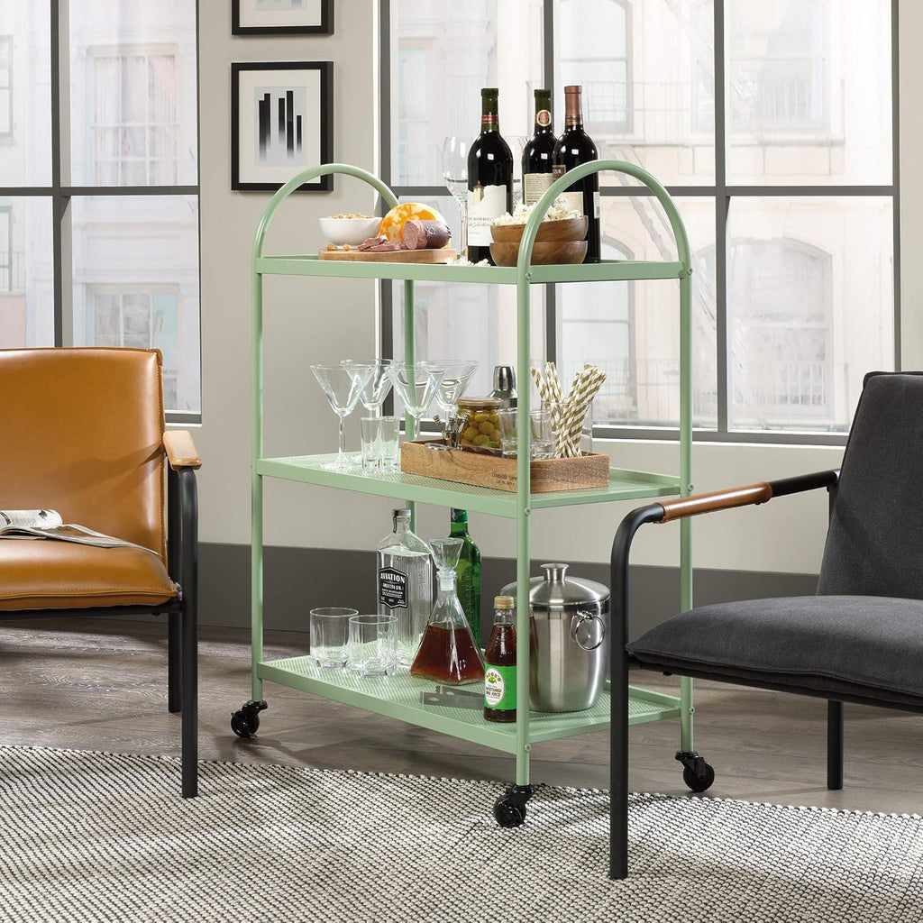 Green Café Library Cart O912011