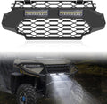 Black Mesh Grille with LED Light Bar for Ranger XP 1000 M324