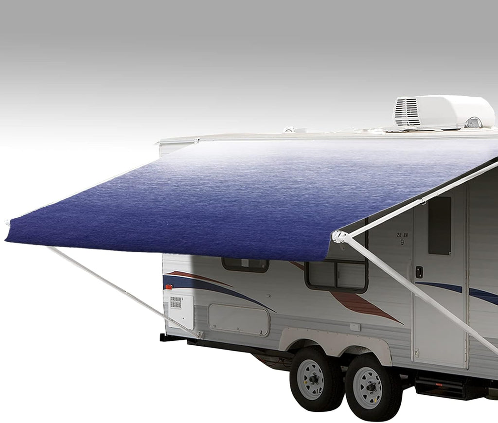RV Awning Fabric Replacement Vinyl Dune Fade 17' D744