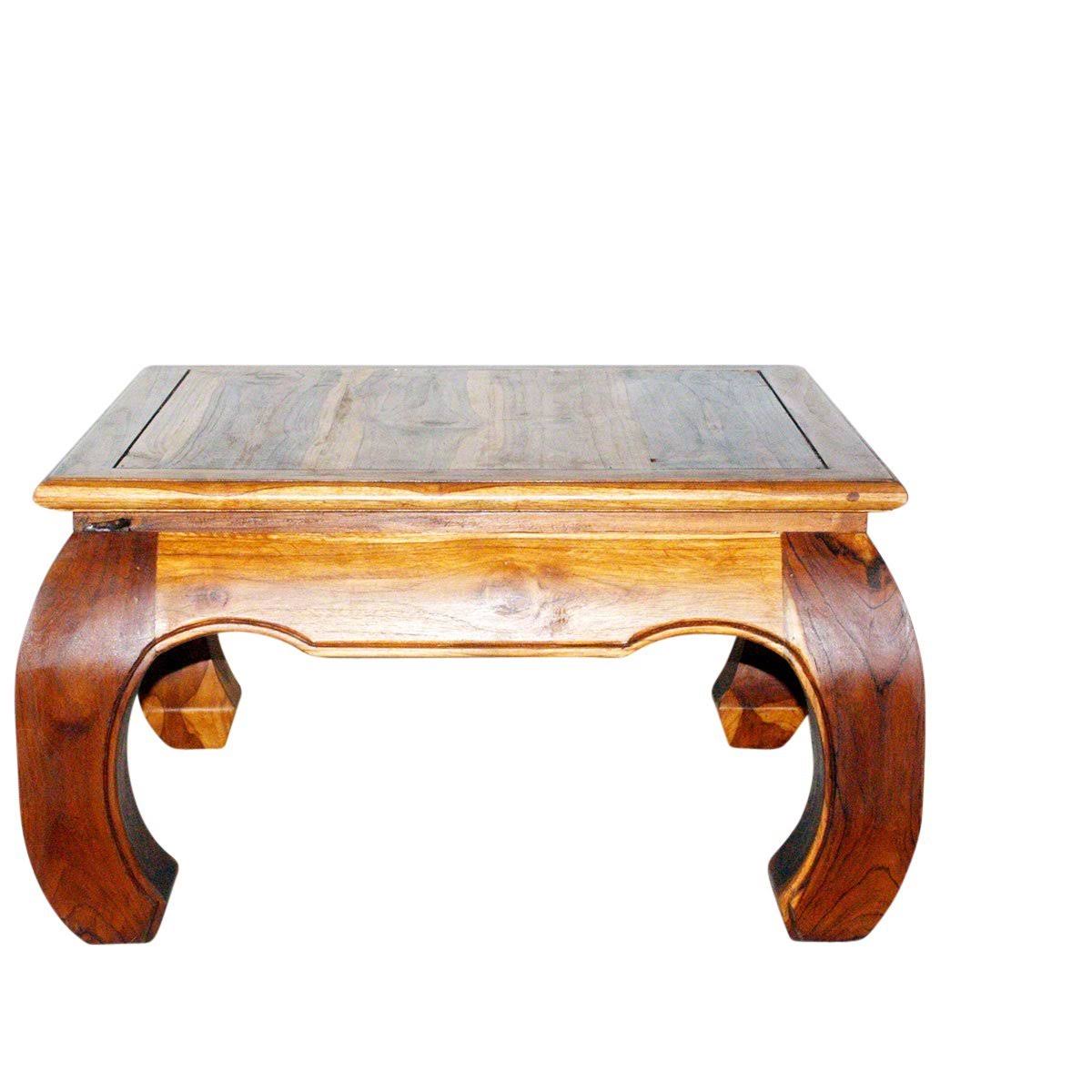 Teak Thai Opium Table 29 x 29 x 16 inch L779