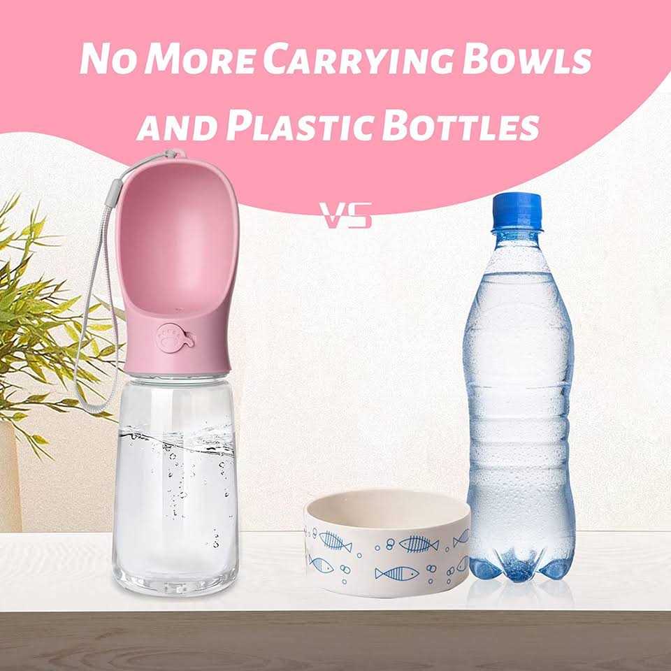 Leak Proof Portable Dog Water Bottle A4473