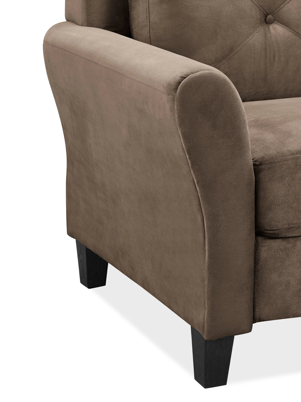 Dark Gray Fabric Club Chair X74397