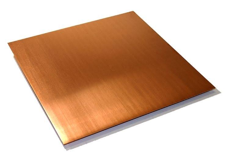 12oz Copper Sheet 26 ga Unpolished Mill Finish C4805