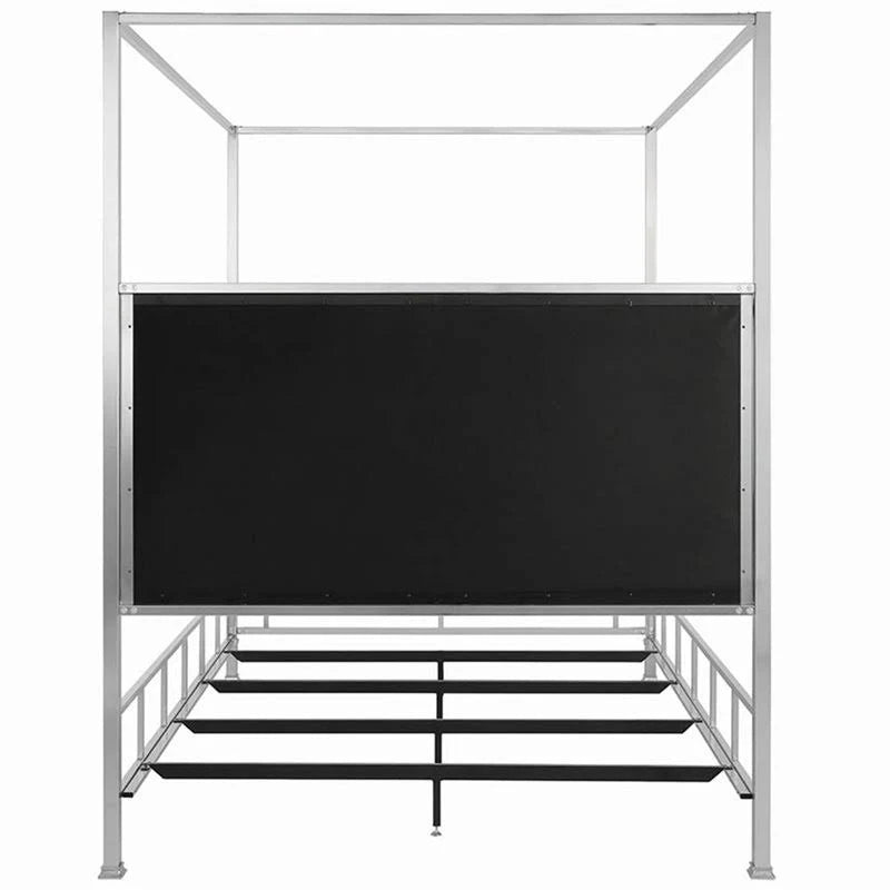 Ivory Full Canopy Bed J7090