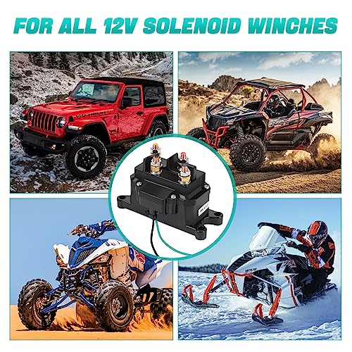 12V 250A Winch Solenoid Relay Contactor R5429