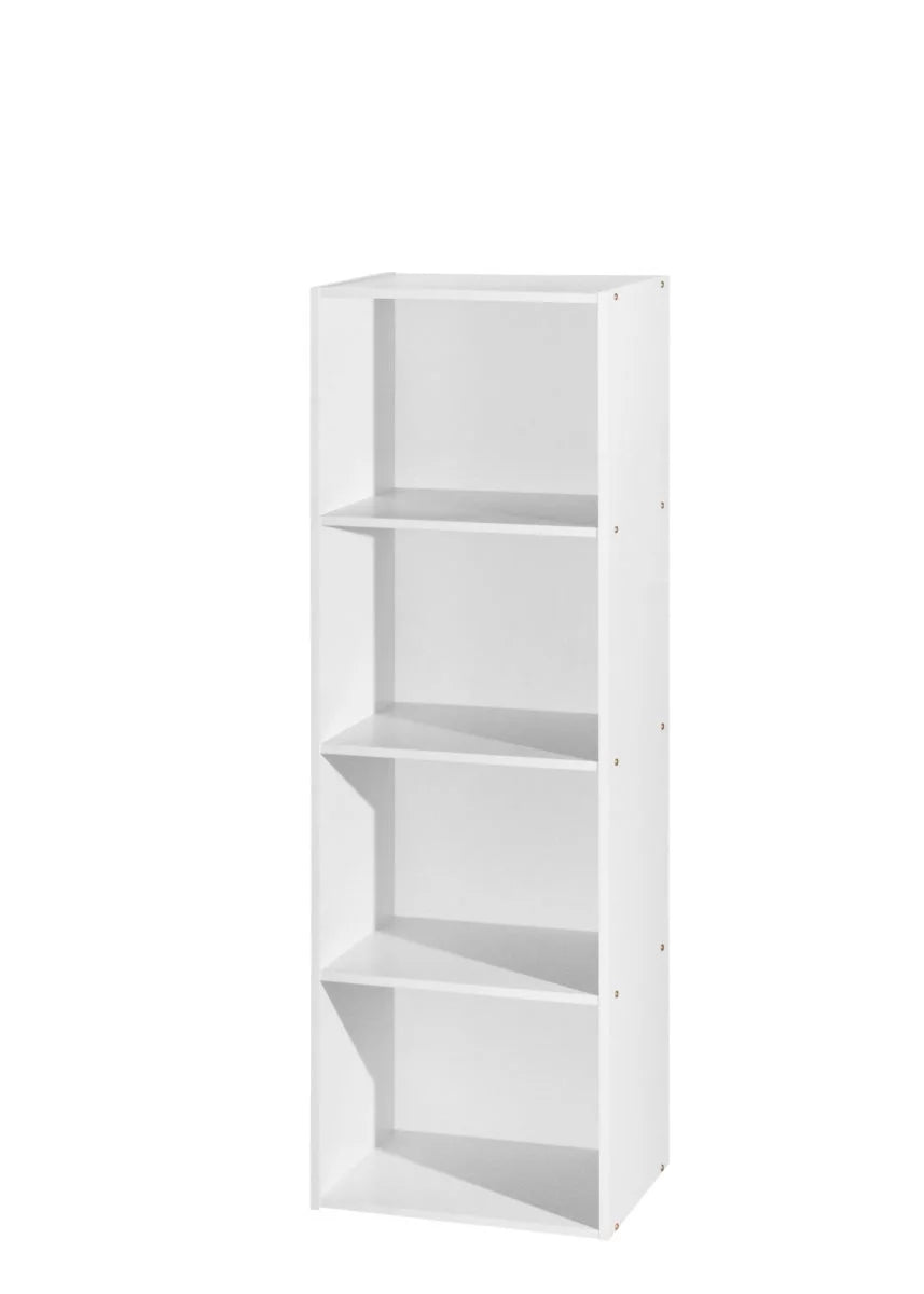 White 4-Shelf Bookcase L270937