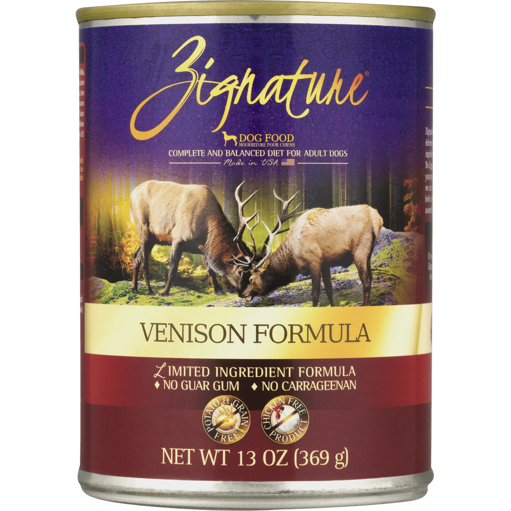 Venison Formula Wet Dog Food 13 Oz B18410