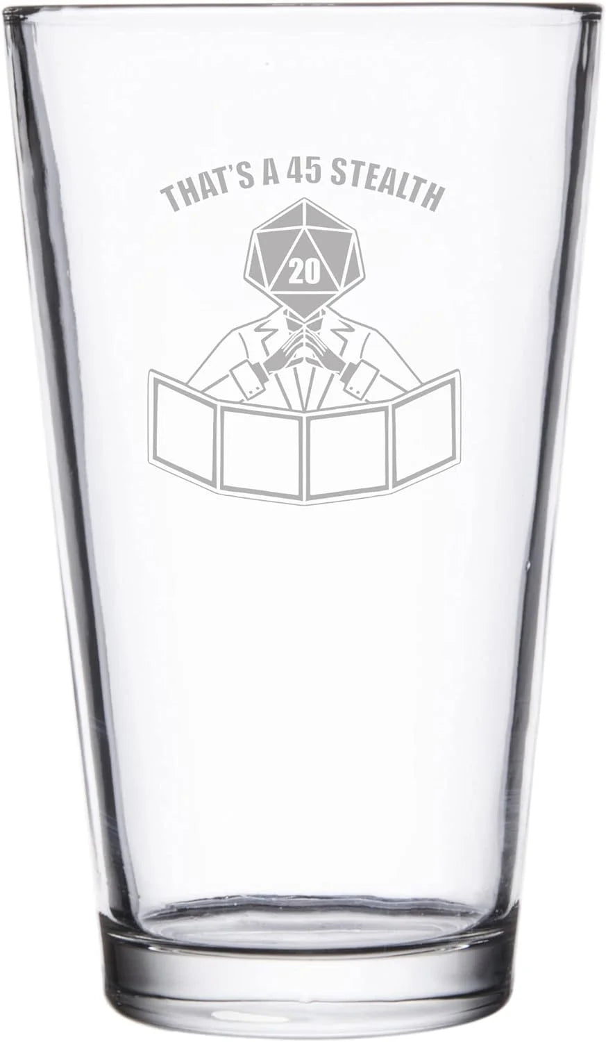 Engraved Pint Glass 16 Oz H785540