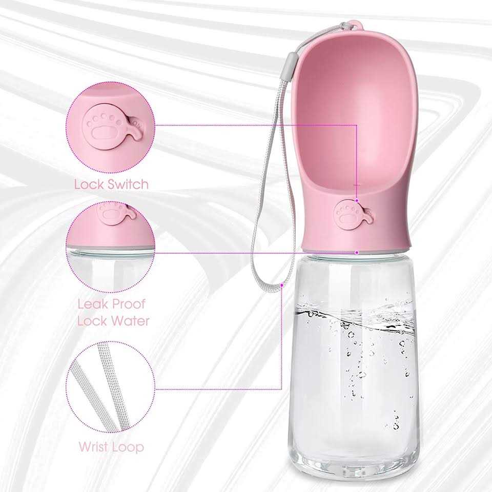 Leak Proof Portable Dog Water Bottle A4473