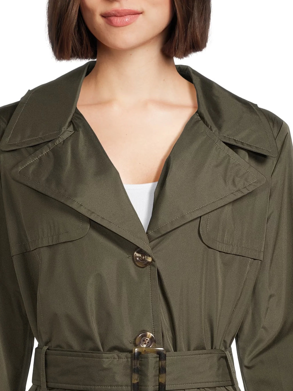 Women's Hooded Trench Coat R127090